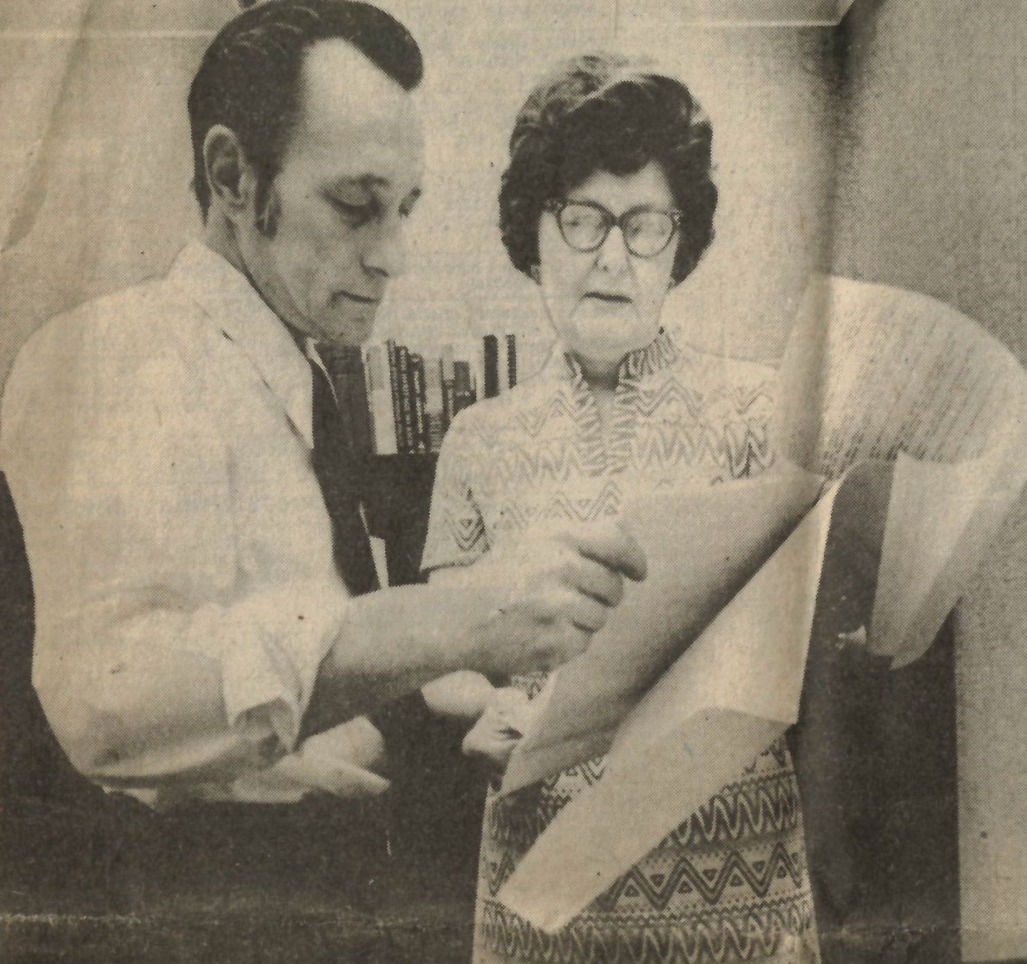 1975: First day in office